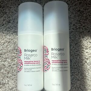 Briogeo Rosarco Milk- 2 bottles
